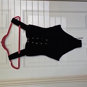 OLIVACEOUS Body Suit, Size S, *Like New* Black